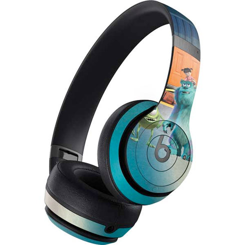 Disney Monsters Inc. Movie Poster Beats Solo 4 Wireless Headphones Skin