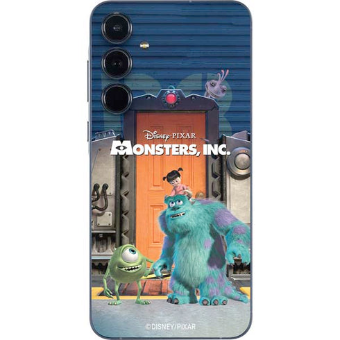 Disney Monsters Inc. Movie Poster Galaxy A35 5G Skin