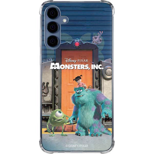 Disney Monsters Inc. Movie Poster Galaxy A55 5G Clear Case