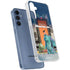 Disney Monsters Inc. Movie Poster Galaxy A55 5G Clear Case