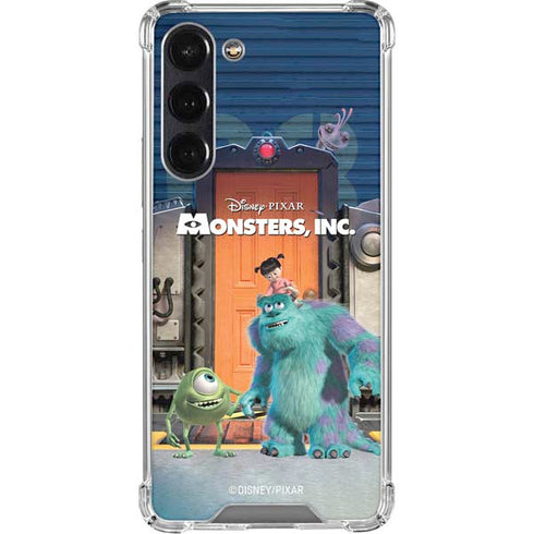 Disney Monsters Inc. Movie Poster Galaxy S24 FE Clear Case