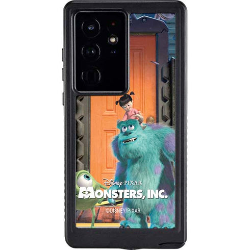 Disney Monsters Inc. Movie Poster Galaxy S24 Ultra Waterproof Case