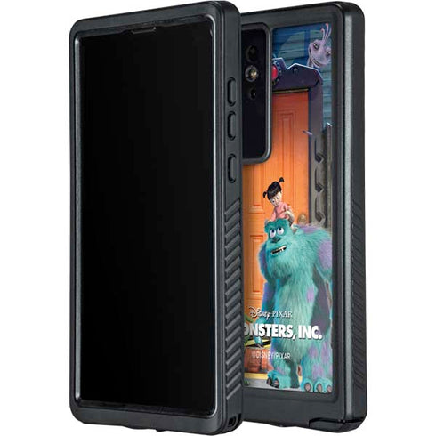 Disney Monsters Inc. Movie Poster Galaxy S24 Ultra Waterproof Case