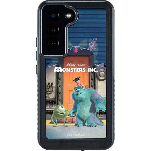 Disney Monsters Inc. Movie Poster Galaxy S24 Waterproof Case