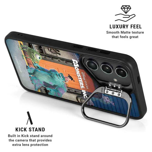 Disney Monsters Inc. Movie Poster Galaxy S26 Kickstand Case