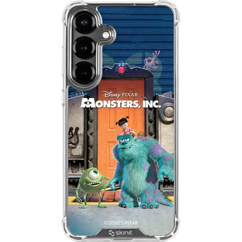 Disney Monsters Inc. Movie Poster Galaxy S26 Plus Clear Case