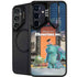 Disney Monsters Inc. Movie Poster Galaxy S26 Plus Kickstand Case