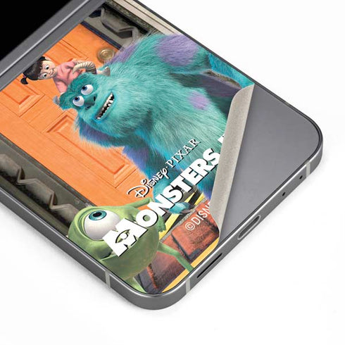 Disney Monsters Inc. Movie Poster Galaxy Z Flip6 Skin