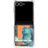 Disney Monsters Inc. Movie Poster Galaxy Z Flip7 Clear Case