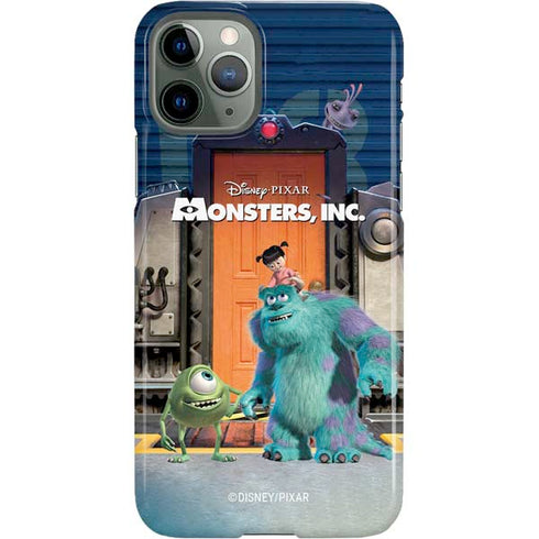 Disney Monsters Inc. Movie Poster iPhone Cases