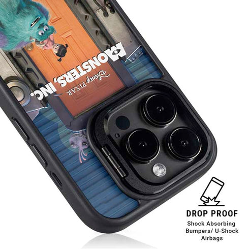 Disney Monsters Inc. Movie Poster iPhone 13 Pro Kickstand Case