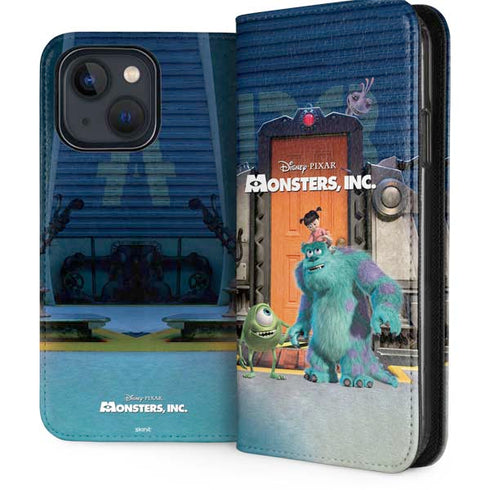 Disney Monsters Inc. Movie Poster iPhone 14 Folio Case