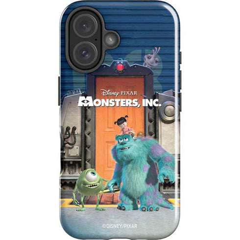 Disney Monsters Inc. Movie Poster iPhone 16 Impact Case