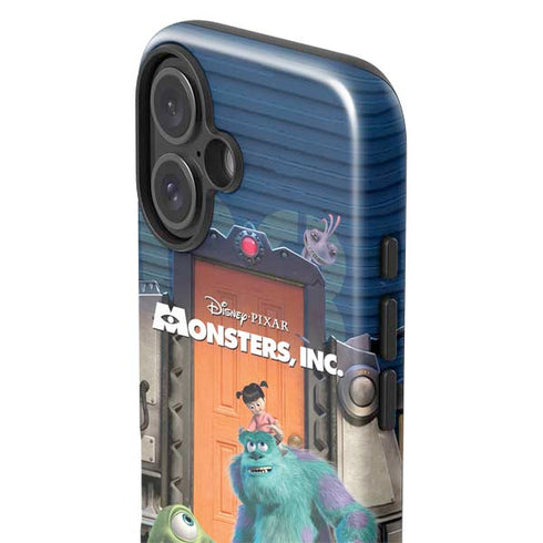Disney Monsters Inc. Movie Poster iPhone 16 Impact Case
