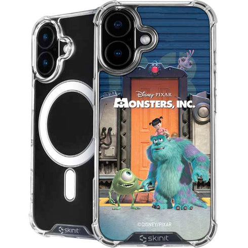 Disney Monsters Inc. Movie Poster iPhone 16 MagSafe Case