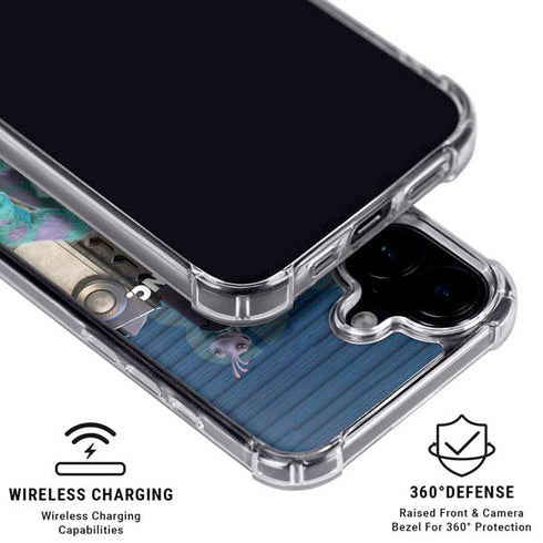Disney Monsters Inc. Movie Poster iPhone 16 MagSafe Case