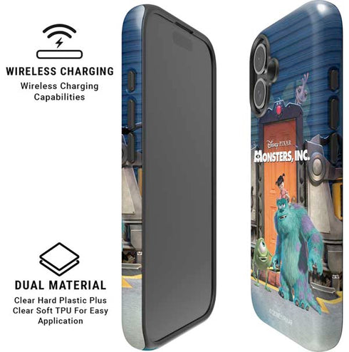 Disney Monsters Inc. Movie Poster iPhone 16 Plus Magsafe Impact Case