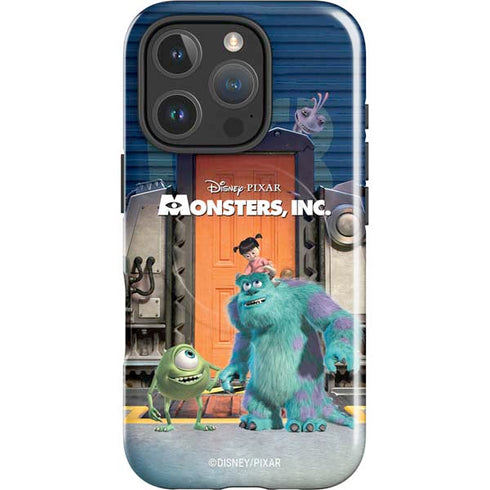 Disney Monsters Inc. Movie Poster iPhone 16 Pro Magsafe Impact Case