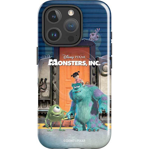 Disney Monsters Inc. Movie Poster iPhone 16 Pro Max Magsafe Impact Case