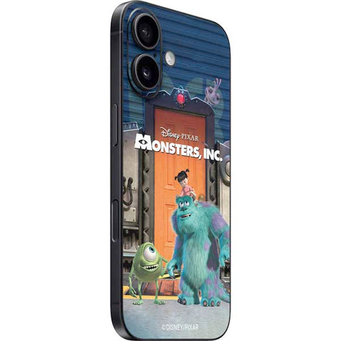 Disney Monsters Inc. Movie Poster iPhone 16 Skin