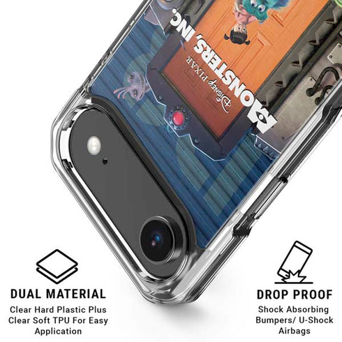 Disney Monsters Inc. Movie Poster iPhone 17 Air Clear Case