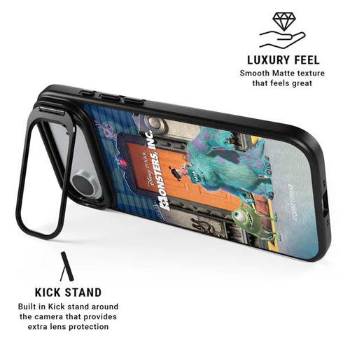 Disney Monsters Inc. Movie Poster iPhone 17 Air Kickstand Case