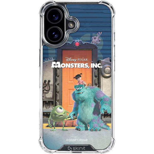 Disney Monsters Inc. Movie Poster iPhone 17 Clear Case