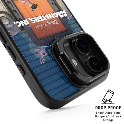 Disney Monsters Inc. Movie Poster iPhone 17 Kickstand Case