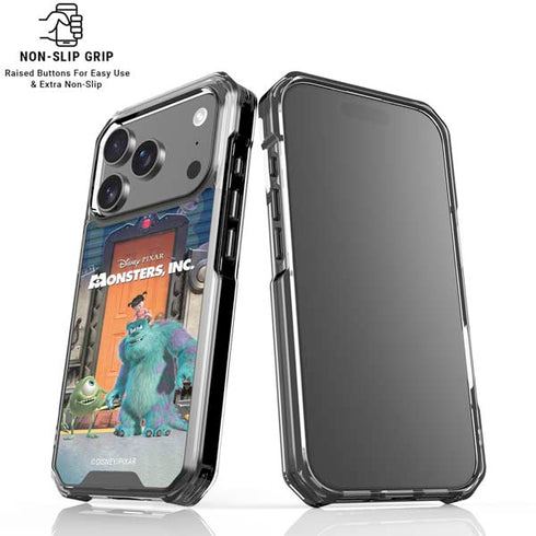Disney Monsters Inc. Movie Poster iPhone 17 Pro Clear Case