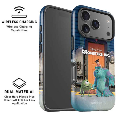 Disney Monsters Inc. Movie Poster iPhone 17 Pro Magsafe Impact Case