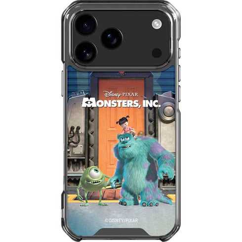 Disney Monsters Inc. Movie Poster iPhone 17 Pro Max Clear Case