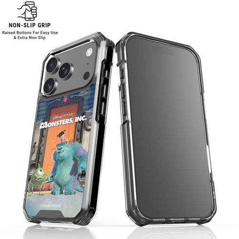 Disney Monsters Inc. Movie Poster iPhone 17 Pro Max Clear Case
