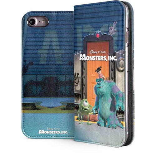 Disney Monsters Inc. Movie Poster iPhone 7 Folio Case