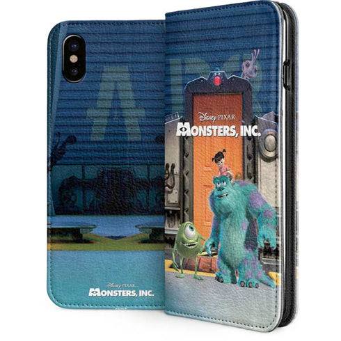 Disney Monsters Inc. Movie Poster iPhone 8 Folio Case