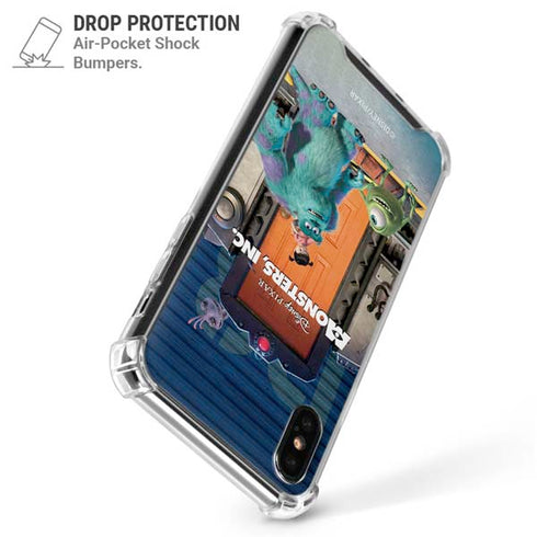 Disney Monsters Inc. Movie Poster iPhone X/XS Clear Case