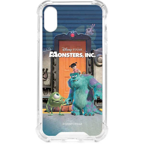 Disney Monsters Inc. Movie Poster iPhone XS Clear Case