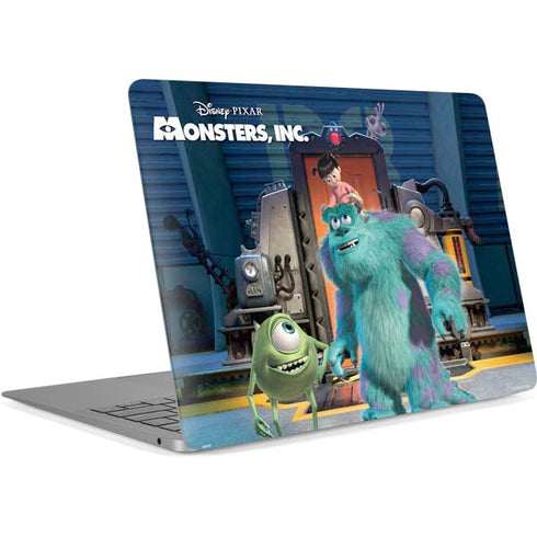 Disney Monsters Inc. Movie Poster Apple MacBook Air Skin