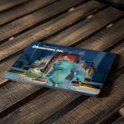 Disney Monsters Inc. Movie Poster Apple MacBook Air Skin