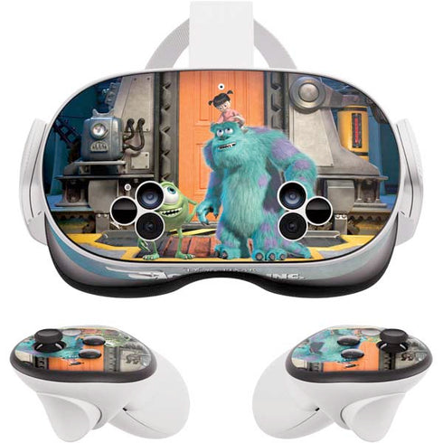Disney Monsters Inc. Movie Poster Meta Quest 3S Skin