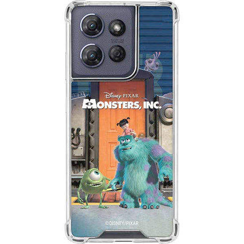 Disney Monsters Inc. Movie Poster Moto G Power 5G (2025) Clear Case