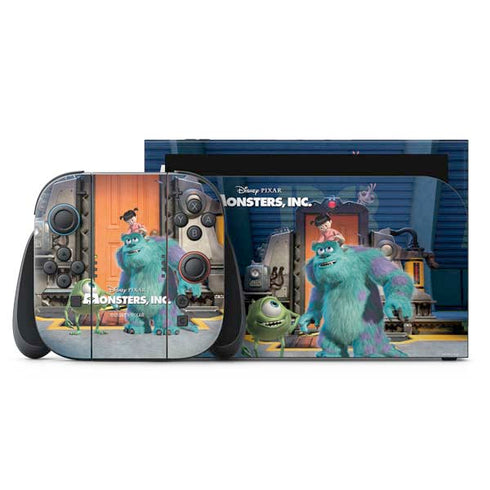 Disney Monsters Inc. Movie Poster Nintendo Skins