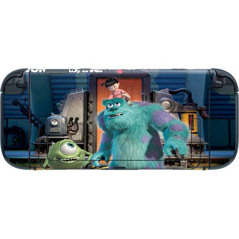 Disney Monsters Inc. Movie Poster Nintendo Switch 2 (2025) with Joy-Con Skin