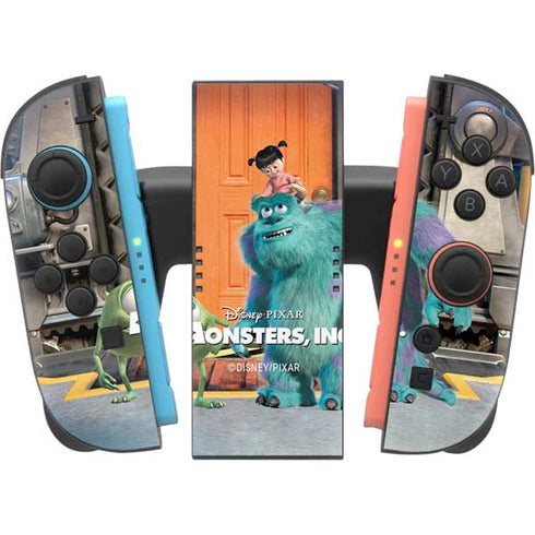 Disney Monsters Inc. Movie Poster Nintendo Switch 2 (2025) Joy-Con Controller Skin