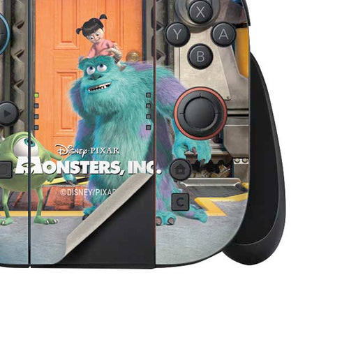 Disney Monsters Inc. Movie Poster Nintendo Switch 2 (2025) Joy-Con Controller Skin