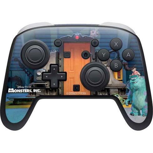 Disney Monsters Inc. Movie Poster Nintendo Skins