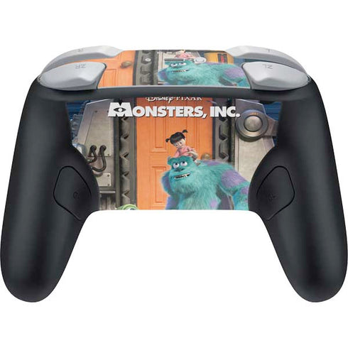 Disney Monsters Inc. Movie Poster Nintendo Switch 2 (2025) Pro Controller Skin