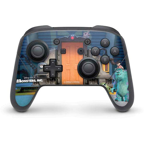 Disney Monsters Inc. Movie Poster Nintendo Skins