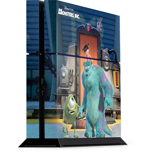 Disney Monsters Inc. Movie Poster PlayStation PS4 Skins