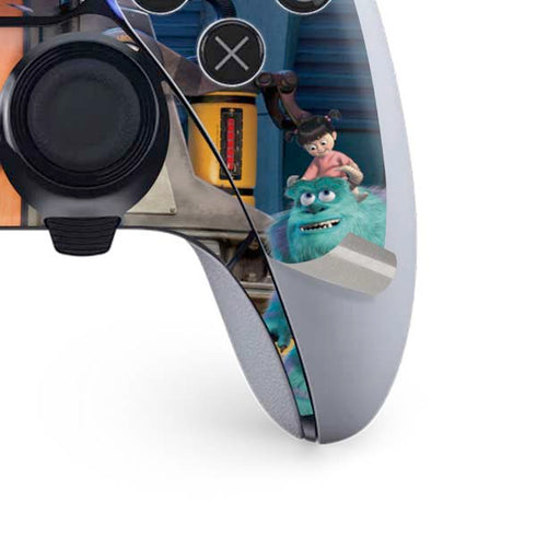 Disney Monsters Inc. Movie Poster PS5 DualSense Edge Pro Controller Skin
