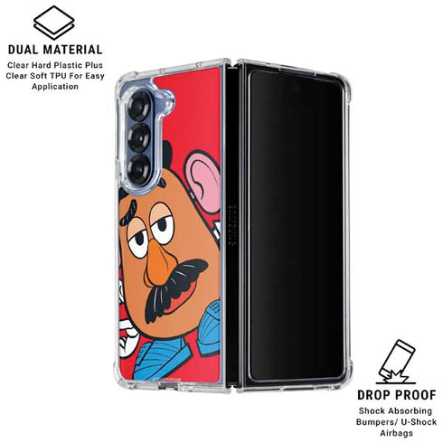 Disney Toy Story Mr Potato Head Galaxy Z Fold6 Clear Case
